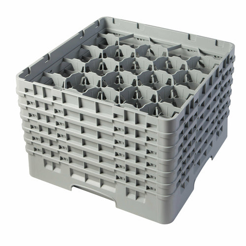 Cambro Camrack 20 Compartment Glass Rack w/ 6 Extenders | Model No. 20S1114