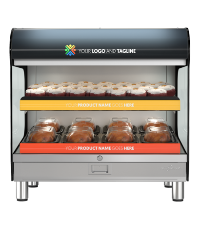 Alto-Shaam HSM-36/2S/T Display Case, Hot Food, Countertop
