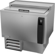 Beverage Air SF34HC-S 34" Stainless Steel Shallow Well Bottle Cooler | 6.7 Cu. Ft.