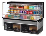 Turbo Air TOM-72L-UF-W(B)-3SI-N Refrigerated Display Case