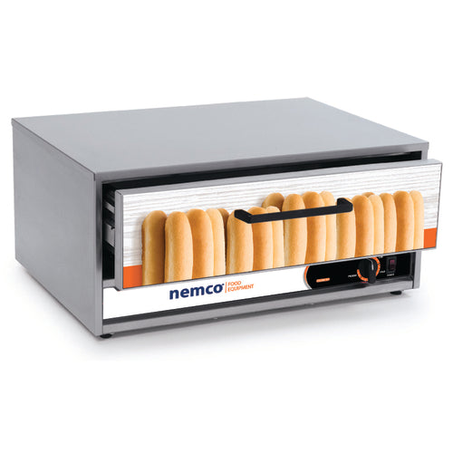 Nemco 8036-BW 48 Hot Dog Bun Warmer