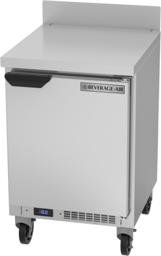Beverage Air WTF20HC 20" Shallow Depth Worktop Freezer w/ 4" Removable Backsplash | 2.27 Cu. Ft.