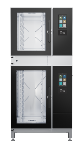 Blodgett INVOQ 61BE/101BE-PT Double Full Size Pass-Thru Combi Oven | 12 Pan Capacity