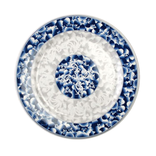 Thunder Group 1016DL Blue Dragon 15 1/2" Plate | Case of 12