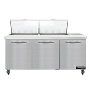 Continental Refrigerator SW72N24M Refrigerated Counter, Mega Top Sandwich / Salad Unit