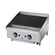 Star 6024CBF 24" Lava Rock Gas Charbroiler | 80,000 BTU