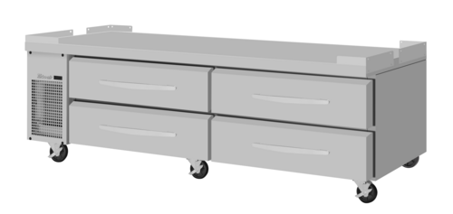 Turbo Air PRCBE-84F-N-FT Refrigerated Chef Base