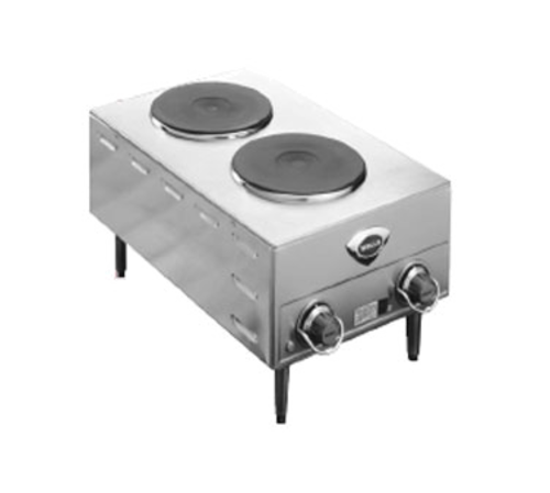 Wells H-70 2 Burner Solid Top Electric Hot Plate | 208/240 Volt