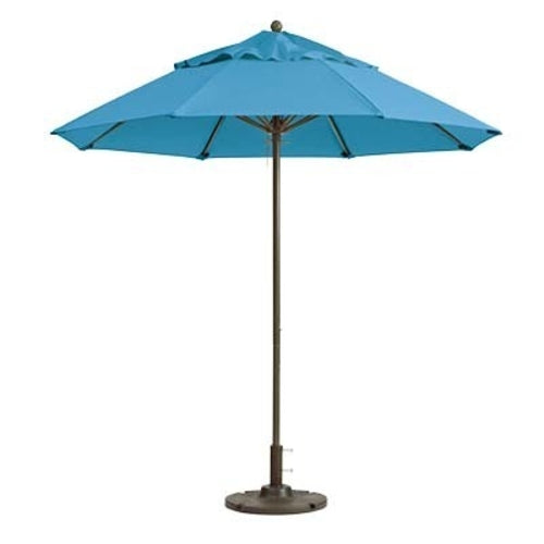 Grosfillex 98319431 Sky Blue 7.5 ft Windmaster Umbrella