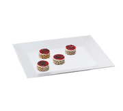 G.E.T. Bake & Brew 24" x 18" White Melamine Platter | Model No. ML-99-W