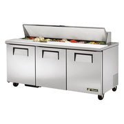 True Mfg. TSSU-72-18-HC Sandwich / Salad Prep Table