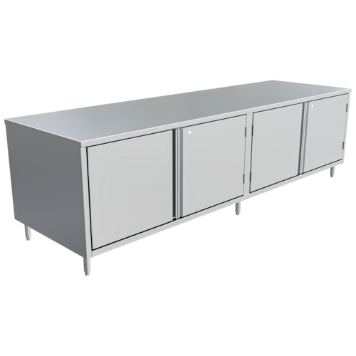 BK Resources CST-36120HL2 Work Table, Cabinet Base Hinged Doors