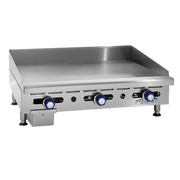 Imperial Range IMGA-3628-1 36" Gas Griddle w/ 1" Smooth Plate | 90,000 BTU