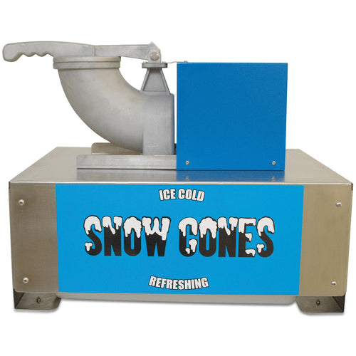 Winco 71050 Benchmark Snow Blitz Portable Snow Cone Machine | 500 Lbs./Hr.