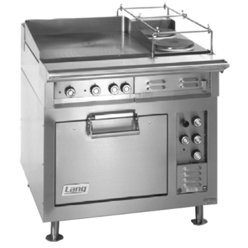 Lang Manufacturing (Middleby) R36S-ATDM Range, 36" Heavy Duty, Electric