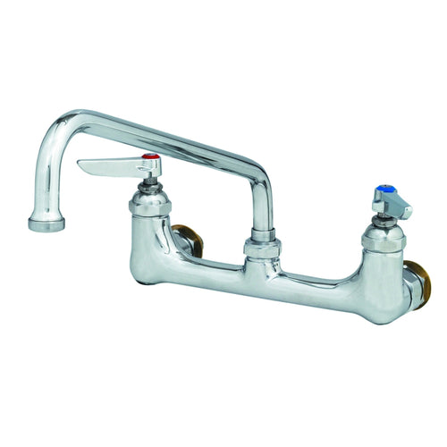 T&S Brass B-0231-CC 8" Center Wall Mount Faucet w/12" Spout