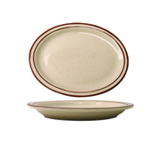 International Tableware GR-12 9-3/4" x 7-1/2" Platter | Case of 24