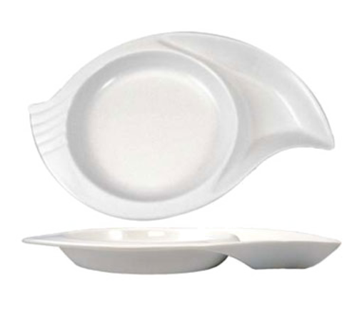 International Tableware SN-8-EW 8-1/2" dia. Snail Plate | Case of 48