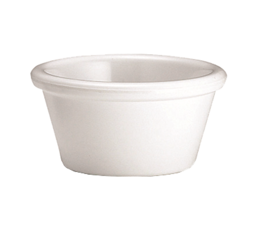 Tablecraft RAM2G 2 oz. Bone Melamine Plain Ramekin