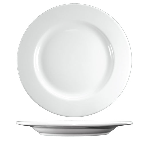 ITI Dover 11" White Ceramic Plate | Model No. DO-211