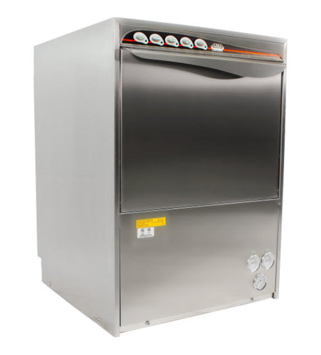CMA UC50E High Temp 13-3/4" Opening Undercounter Dishwasher | 30 Racks/Hr