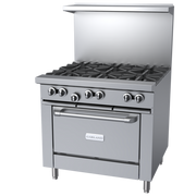 Garland G36-6R 36" Gas Range w/ 6-Burners & Standard Oven | 236,000 BTU