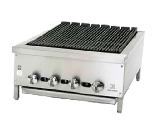 Jade Range (Middleby) JB-24 Charbroiler, Gas, Countertop