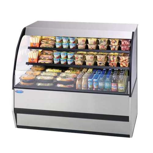 Federal Industries SSRVS7742 Display Case, Refrigerated, Self-Serve