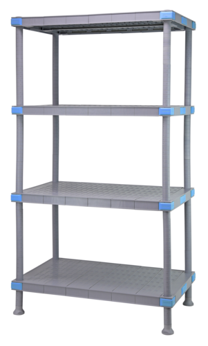 Quantum QP216062SS-4 Shelving Unit, All Plastic