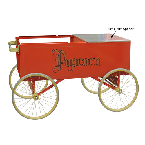 Gold Medal 2129 Red Gay 90 Popcorn Wagon