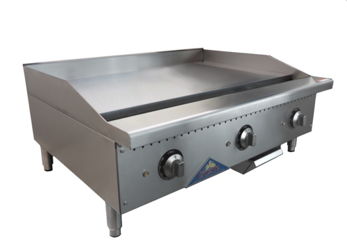 Comstock-Castle CS-24EG-C 24" Countertop Electric Griddle | 1" Chrome Plate