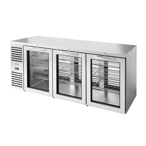 True Mfg. TBR84-PTSZ1-L-B-GGG-GGG-1 Back Bar Cooler