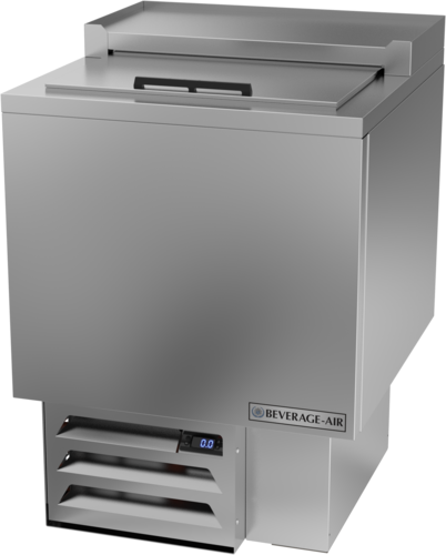 Beverage Air GF24LHC-S 24" 76-Mug Stainless Steel Glass and Plate Chiller