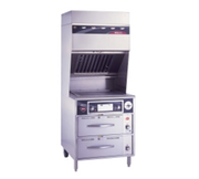 Wells WVG-136 42" Electric Ventless Range w/ 22" Griddle & Cabinet Base | 208/240V