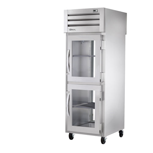 True Mfg. STR1RPT-2HG-1G-HC Pass-Thru Refrigerator