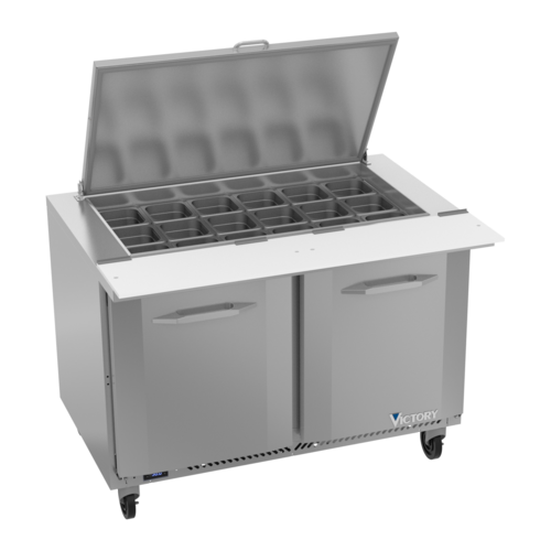 Victory VSP48HC-18B Mega Top Sandwich / Salad Prep Table
