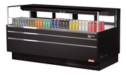 Turbo Air TOM-72L-UFD-W(B)-1S-N Open Air Merchandiser