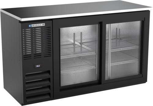 Beverage Air BBN58HC-GS-B Back Bar Cooler