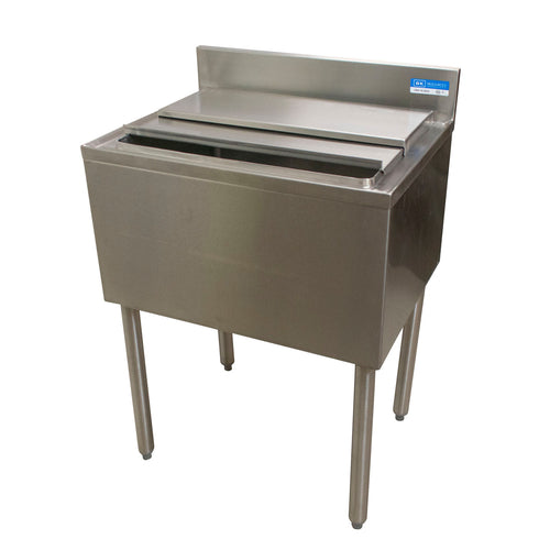 BK Resources UB4-18-IB24 24" Underbar Ice Bin w/ 66 lb Ice Capacity