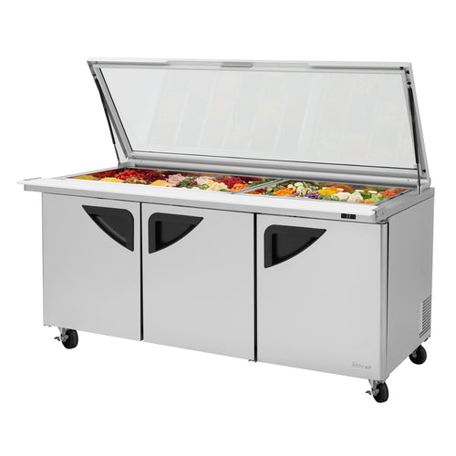 Turbo Air TST-72SD-30-N-GL Mega Top Sandwich / Salad Prep Table