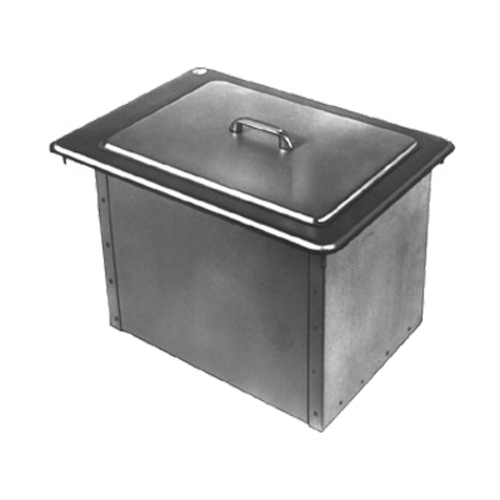 Delfield 305 Drop-In Ice Bin w/ Cover | 45 Lbs. Capacity