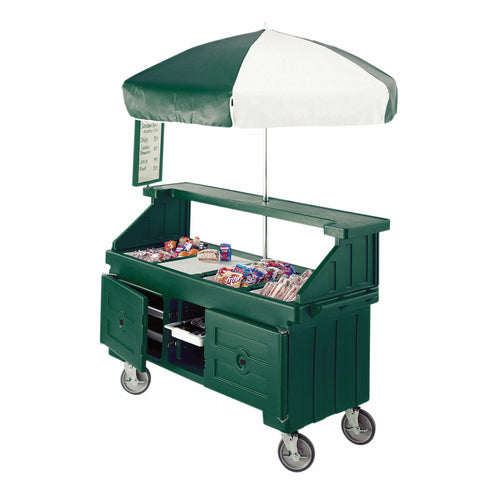 Cambro CVC724 Camcruiser 4 Full Sized Well Vending Cart | 74-1/2" x 31-3/4"