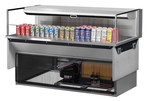 Turbo Air TOM-60L-UF-W(B)-1SI-N Refrigerated Display Case