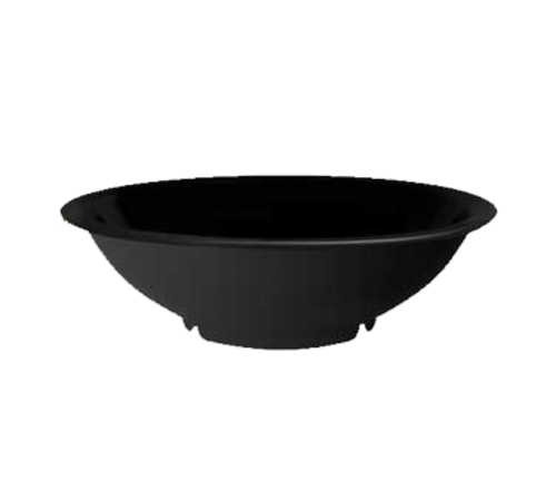 G.E.T. B-750-BK Black Elegance 7-1/2" 24 oz. Black Melamine Bowl | Case of 12