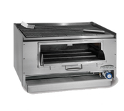 Imperial MSQ-60 60" Countertop Gas Mequite Wood Charbroiler | 40,000 BTU