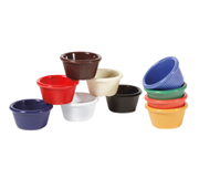 G.E.T. RM-387 2 oz Fluted Melamine Ramekin | Case of 48