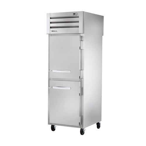 True Mfg. STR1RPT-2HS-2HG-HC Pass-Thru Refrigerator