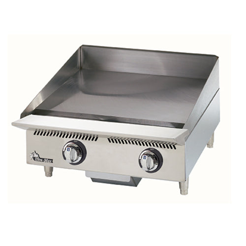 Star Ultra-Max 824MA 24" Manual Countertop Gas Griddle w/ 1" Steel Plate | 60,000 BTU