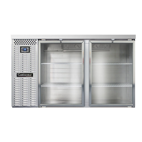 Continental Refrigerator BB59SNGD Back Bar Cabinet, Refrigerated