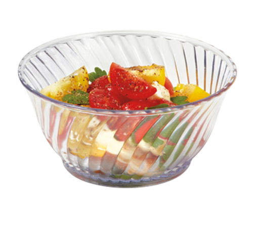 G.E.T. DD-80-CL Dessert Time 4-3/4" 10 oz. Clear Plastic Dessert Dish | Case of 48